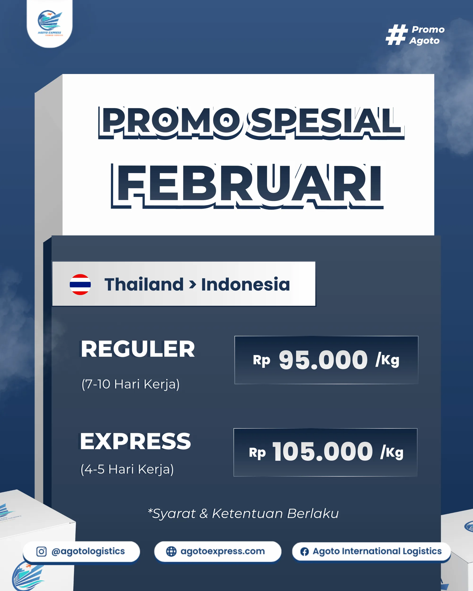 Promo Spesial Thailand & USA